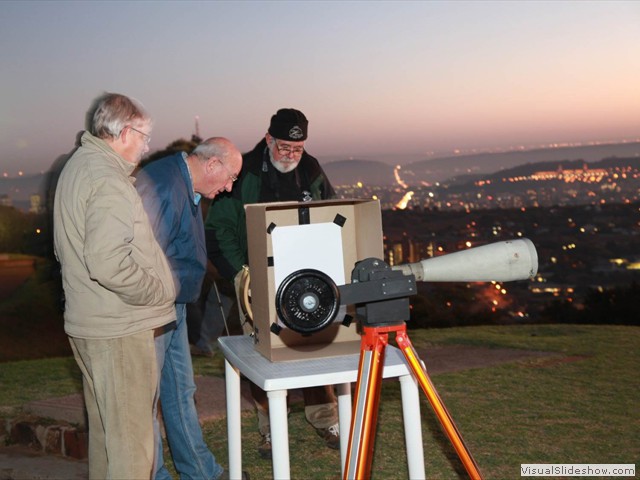 The Bennett setup as a projection scope