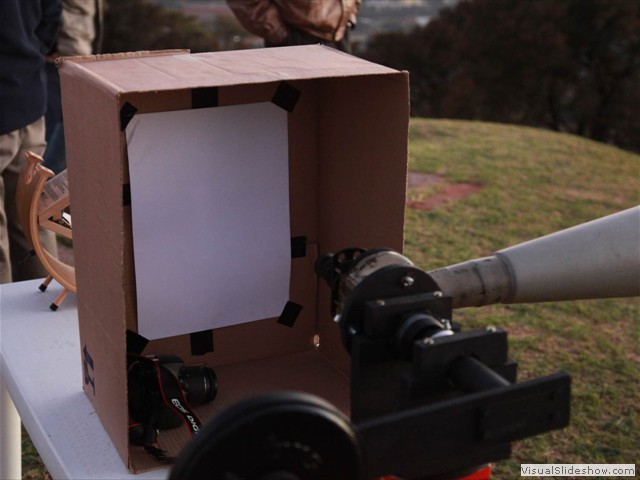Projection box with Bennett scope