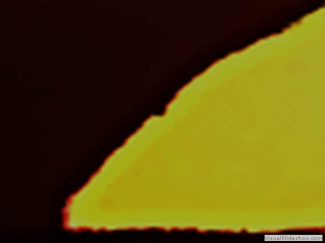 Enhanced and cropped view showing Venus